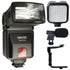 i-TTL Flash with Accessory Bundle For Nikon D3400 and D5300