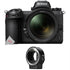 Nikon Z 7II 45.7MP FX-Format Mirrorless Digital Camera with Nikon 24-70mm f/4 S with FTZ Mount
