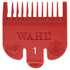 Wahl Color-Coded Clipper Guide #1 - 1/8" Red #3114-603