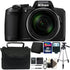 Nikon COOLPIX B600 16MP 60x Optical Zoom Digital Camera with Flash Bundle