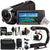 Sony HDR-CX405 HD Handycam Camcorder with Photo and Video Software Top Accessory Bundle