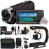 Sony HDR-CX405 HD Handycam Camcorder with Photo and Video Software Top Accessory Bundle