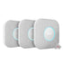 3x Google Nest Protect 2nd Generation Smart Smoke/Carbon Monoxide Alarm - White