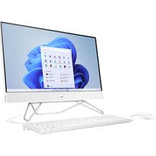 HP 23.8" All-in-One Computer Intel Celeron J4025 Dual-core 8 GB RAM 256 GB SSD White