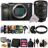 Sony Alpha a7C 24.2MP Full-Frame Mirrorless Digital Camera with Sony FE 24-105mm f/4 G OSS Lens Top Accessory Kit