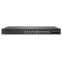 SonicWall SWS14-24FPOE Ethernet Switch 24 Ports - Manageable - Gigabit Ethernet, 10 Gigabit Ethernet - 10/100/1000Base-T, 10GBase-X - 2 Layer Supported - Modular - 500.40 W Power Consumption 02SSC8377