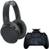 Skullcandy Hesh ANC Noise Canceling Over-Ear Wireless Headphones (True Black) with Razer Raiju Mobile Ergonomic Multi-Function Button Layout Gaming Controller for Android