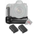 Vivitar Battery Power Grip and Two Replacement LP-E6 Battery Pack for Canon 6D Mark II Camera