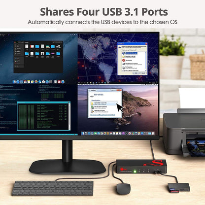 SIIG 1080p Quad-View HDMI KVM Switch