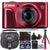 Canon PowerShot SX720 20.3MP Digital Camera Red with Accessories