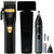 BaByliss PRO Black Cordless Clipper FX870BN with Andis 17300 reSURGE Wet/Dry Shaver and Philips Norelco Nose Trimmer 3000