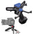 Zoom SMF-1 Shock Mount For F1 Field Recorder +  Vivitar Pistol Grip Tabletop Tripod for Canon Nikon Sony Pentax Panasonic Camera
