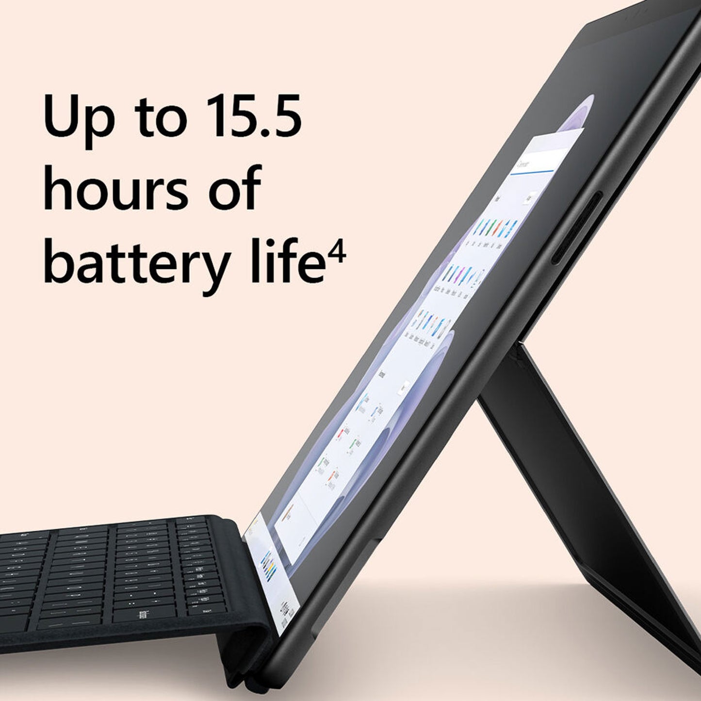 Microsoft Surface Pro 9 - Intel Core i7-1255U - 16GB RAM - 256GB SSD - 13" 120Hz Touchscreen - Windows 11 Home - Intel Evo Platform - QIL-00018 - Graphite