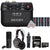 Zoom F2-BT Ultra Compact Bluetooth Enabled Portable Field Recorder with Lavalier Microphone + Extra Batteries + 32GB MicroSD Card +  Zoom ZDM-1 Podcast Mic Pack Accessory Bundle