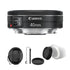 Canon EF 40mm f/2.8 STM Lens with Accessory Bundle For Canon DSLR Cameras