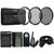 58mm UV CPL ND Kit, Replacement LP-E6 Battery and More Accessories for Canon DSLR Cameras