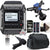 Zoom F1-LP 2-Input / 2-Track Portable Digital Handy Multitrack Field Recorder with Lavalier Microphone + Zoom SMF-1 Shock Mount + 32GB MicroSD Card + AAA Batteries + Case + CleaningKit