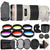 Canon EF 70-200mm f/4L USM Full-Frame Telephoto Zoom Lens + Filter Accessory Kit