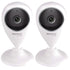Two Vivitar IPC-112 Wi-Fi Security Surveillance Capture Cameras White