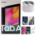 Samsung Galaxy Tab A 8.0" T295 LTE Tablet with Sony LinkBuds S TWS In-Ear Headphones and Software Bundle