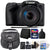 Canon PowerShot SX430 IS Digital Camera Black with Accessories