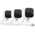 3x Blink Mini Compact Indoor Plug-in HD Smart Security Camera, 1080HD Video, Works with Alexa