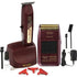 Wahl #8412 Professional 5 Star Cordless Retro T-Cut Trimmer + Rechargeable Shaver/Shaper #8061-100