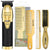 BaByliss PRO Gold FX Boost + Metal Trimmer FX787GBP + Comb Set  and Cleaning Brush