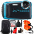 Fujifilm Finepix XP140 Waterproof Shockproof Digital Camera Sky Blue + 32GB Accessory Kit