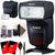 Canon Speedlite 470EX-AI Hot-Shoe Flash with Auto Intelligent Bounce Function + Battery & Charger + Top Cleaning Kit