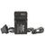 3x Vivitar VIV-CB-E17 Replacement Rechargeable Battery Canon LP-E17 for Canon EOS Rebel T6s DSLR Camera