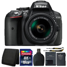 Nikon D5300 24.2MP Digital SLR Camera with 18-55mm Lens and Accessory Kit