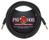 Pig Hog Black Woven Tour Grade Instrument Cable 1/4" to 1/4" Straight 20ft PCH20BK
