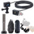 Zoom ECM-6 19.7' Extension Cable with Action Camera Mount  +  Zoom GHM-1 Guitar Headstock Mount + Zoom SSH-6 Stereo Shotgun Microphone Capsule +  ZOOM WSS-6 Windscreen For SSH6 and SSH-6 Shotgun Mic Capsules