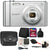 Sony Cyber-shot DSC-W800 20.1MP Digital Camera Silver with Accessories