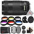 Canon EF 70-300mm f/4-5.6 IS II USM Full-Frame Telephoto Zoom Lens + Filter Accessory Kit
