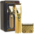 BaByliss PRO FX870G Cordless Clipper Gold with Replacement Gold Titanium Wedge Blade #FX603G