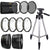 58mm Fisheye Wide Angle and Telephoto Lens Accessory Bundle for Canon DSLR Cameras