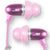 JLAB Jbuds Metal Earbuds Pink Compatible with All Mobile Smart Devices and MP3 Players