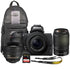 Nikon Z 50 Mirrorless Digital Camera with 16-50mm and 50-250mm Z VR + Nikon AF-S 85mm f/1.8G Lens + FTZ II Adapter Kit