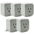 5x Vivitar Wireless Smart Plug WiFi Outlet Works With Alexa Echo Google Home - No Hub Required