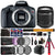 Canon EOS Rebel T7 DSLR Camera + 18-55mm Lens + 58m UV CPL ND Filter  + Filter Kit + Two 16GB Memory Card + Card Holder + Reader + Led Video Light + Case + Flexible Tripod + Lens Pen + Dust Blower + 3pc Cleaning Kit