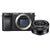 Sony Alpha a6300 Mirrorless Digital Camera with 16-50mm and 55-210mm Lens Kit