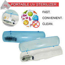 Vivitar Toothbrush UV Sterilizer Case Safely and Effectively Eliminates Up To 99% Harmful Germs