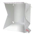 Vivitar 8 Inch Snap Assembly Portable Lightbox for Product Photography with White and Black Backdrops