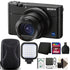 Sony Cyber-shot DSC-RX100 VA 20.1MP 180° Tilting LCD Digital Camera Black + 64GB Complete Accessory Kit