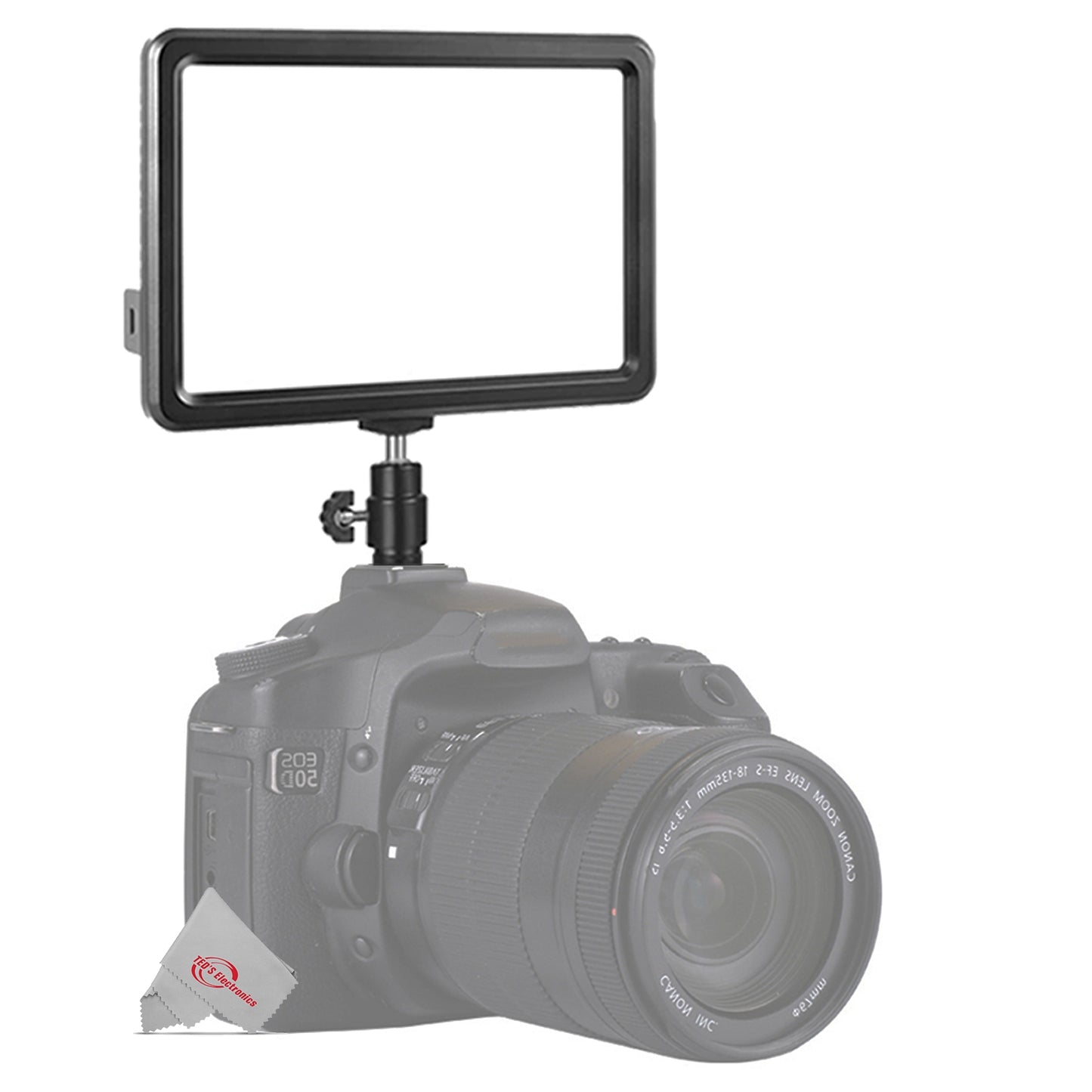 Vivitar LED Video Light Panel 3200k-6500k Color Temp with Advanced Acrylic Plate for Softer More Natural Light