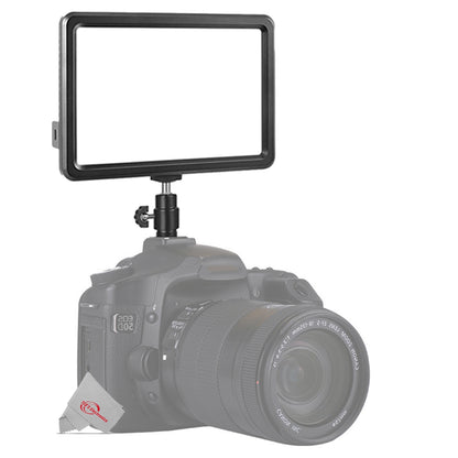 Vivitar LED Video Light Panel 3200k-6500k Color Temp with Advanced Acrylic Plate for Softer More Natural Light