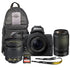 Nikon Z 50 Mirrorless Digital Camera with 16-50mm and 50-250mm Z VR + Nikon AF-P 10-20mm f4.5VR Lens + FTZ II Adapter Bundle
