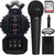 Zoom H8 8-Input / 12-Track Digital Audio Recorder + Behringer XM8500 Microphone Kit